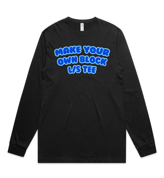 Block L/S Tee