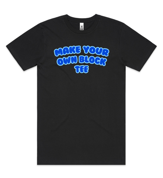 Custom Block Tee