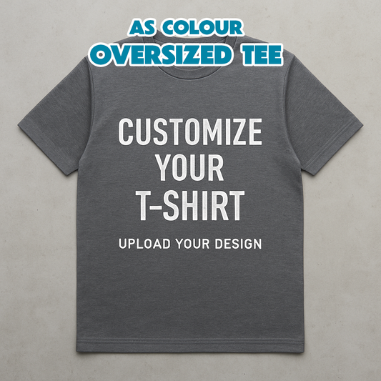 Custom AS Colour Block Oversized Tee