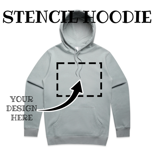 Custom Stencil Hoodie