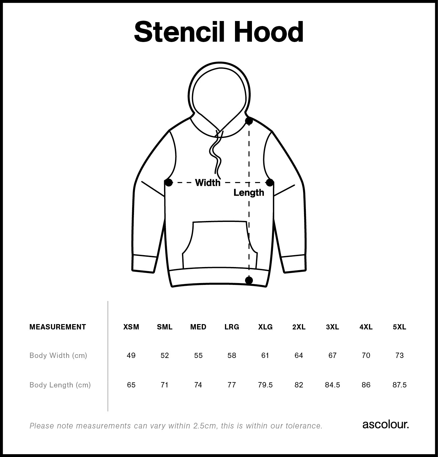 Custom Stencil Hoodie